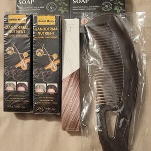 Ganoderma Nutrient Hair Darkening Set - Black